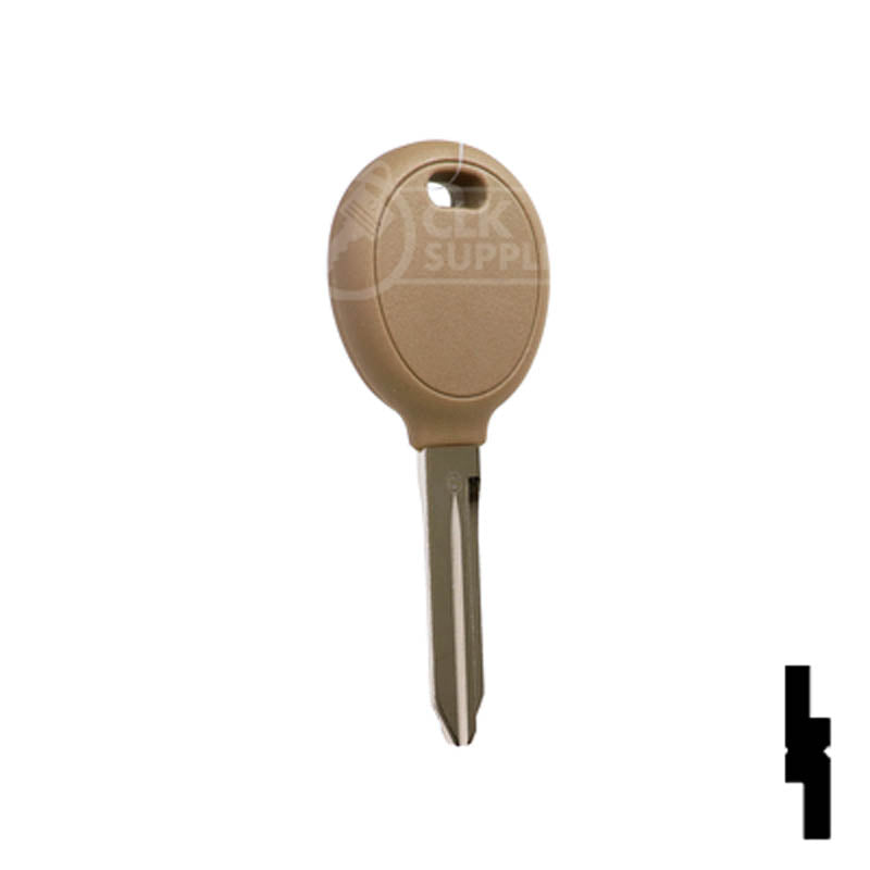 Chrysler Transponder Key (Y164-PT, 692352) Automotive Key Ilco