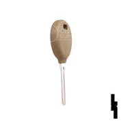 Chrysler Transponder Key (Y164-PT, 692352) Automotive Key Ilco