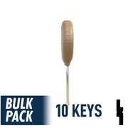 Chrysler Transponder Key ( Y164-PT, 692352 ) Pack of 10 Automotive Key JMA USA