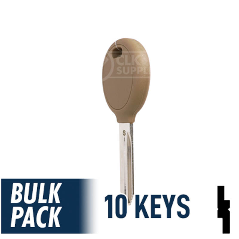 Chrysler Transponder Key ( Y164-PT, 692352 ) Pack of 10 Automotive Key JMA USA