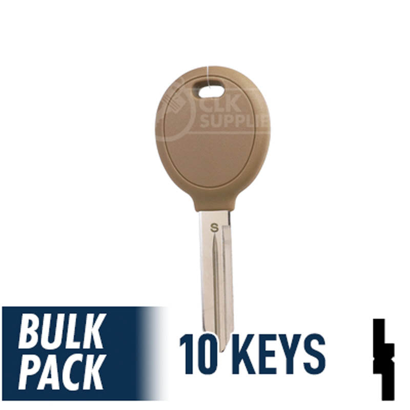 Chrysler Transponder Key ( Y164-PT, 692352 ) Pack of 10 Automotive Key JMA USA