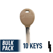 Chrysler Transponder Key ( Y164-PT, 692352 ) Pack of 10 Automotive Key JMA USA