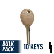 Chrysler Transponder Key ( Y164-PT, 692352 ) Pack of 10 Automotive Key JMA USA