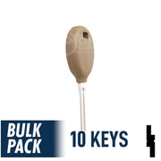 Chrysler Transponder Key ( Y164-PT, 692352 ) Pack of 10 Automotive Key JMA USA