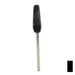 Circle Plus Transponder Key w/ GM Logo | GM | B120PT Automotive Key Strattec
