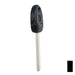 Circle Plus Transponder Key w/ GM Logo | GM | B120PT Automotive Key Strattec
