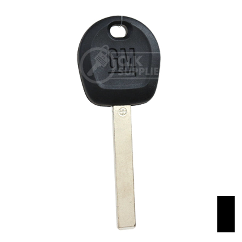 Circle Plus Transponder Key w/ GM Logo | GM | B120PT Automotive Key Strattec