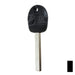 Circle Plus Transponder Key w/ GM Logo | GM | B120PT Automotive Key Strattec