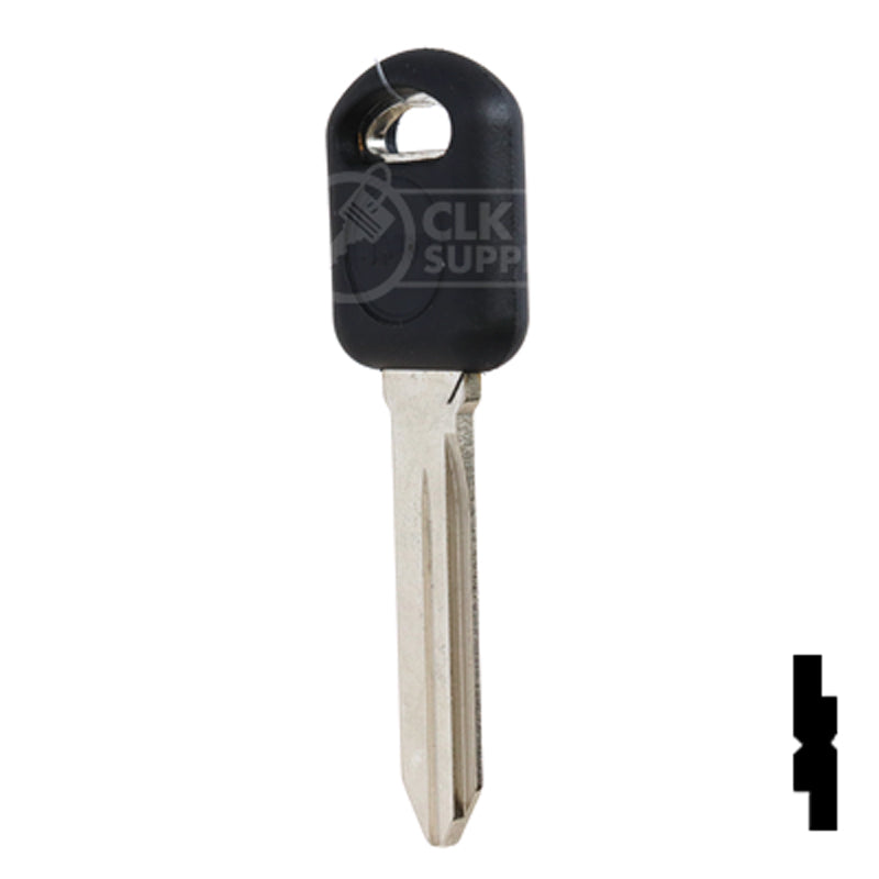Cloneable 13 Chip Transponder Key | GM | B103PT, 690556 Automotive Key JMA USA