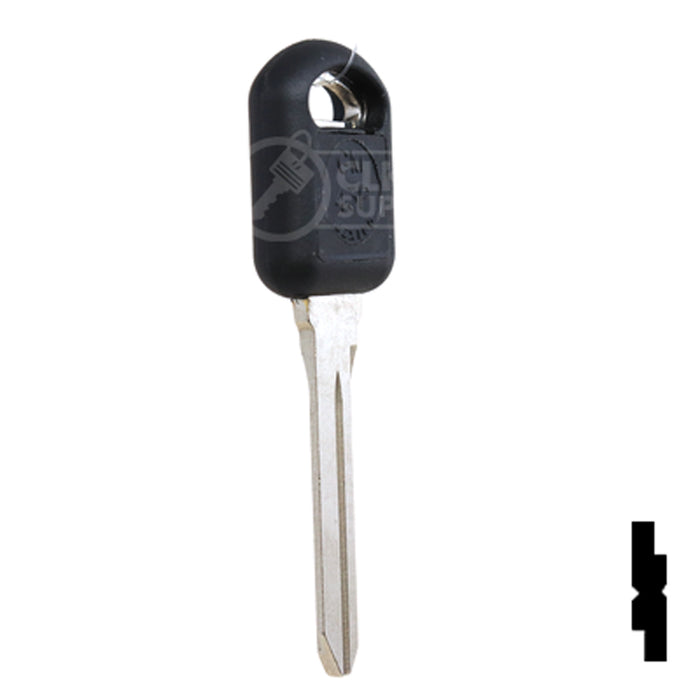 Cloneable 13 Chip Transponder Key | GM | B103PT, 690556 Automotive Key JMA USA