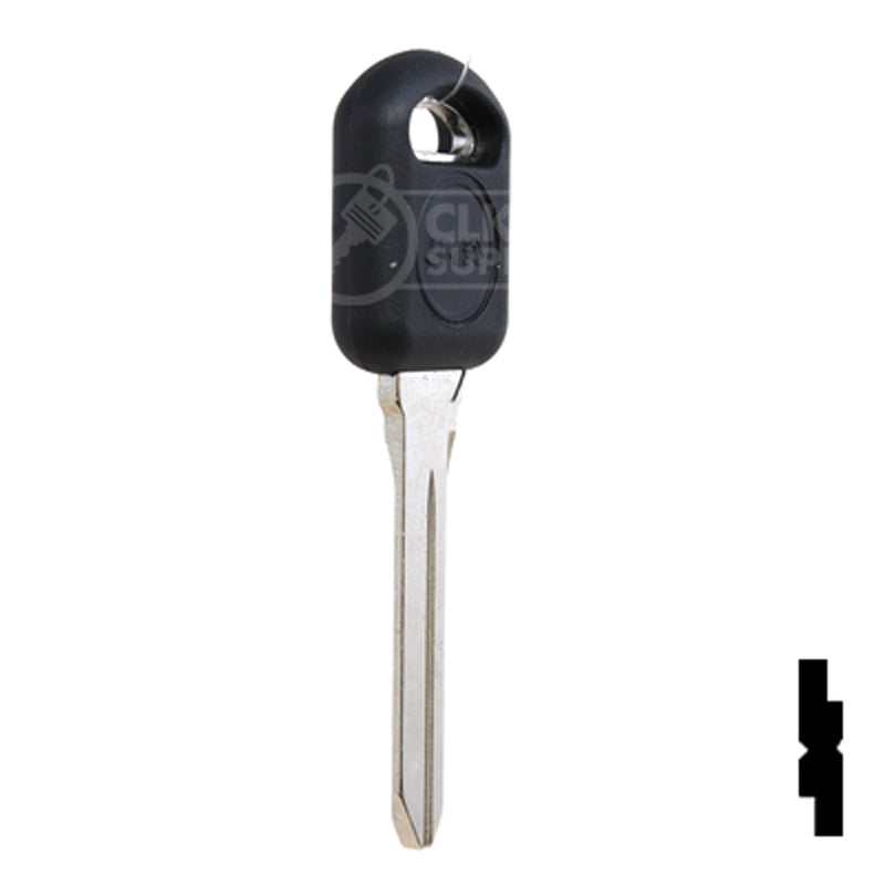 Cloneable 13 Chip Transponder Key | GM | B103PT, 690556 Automotive Key JMA USA