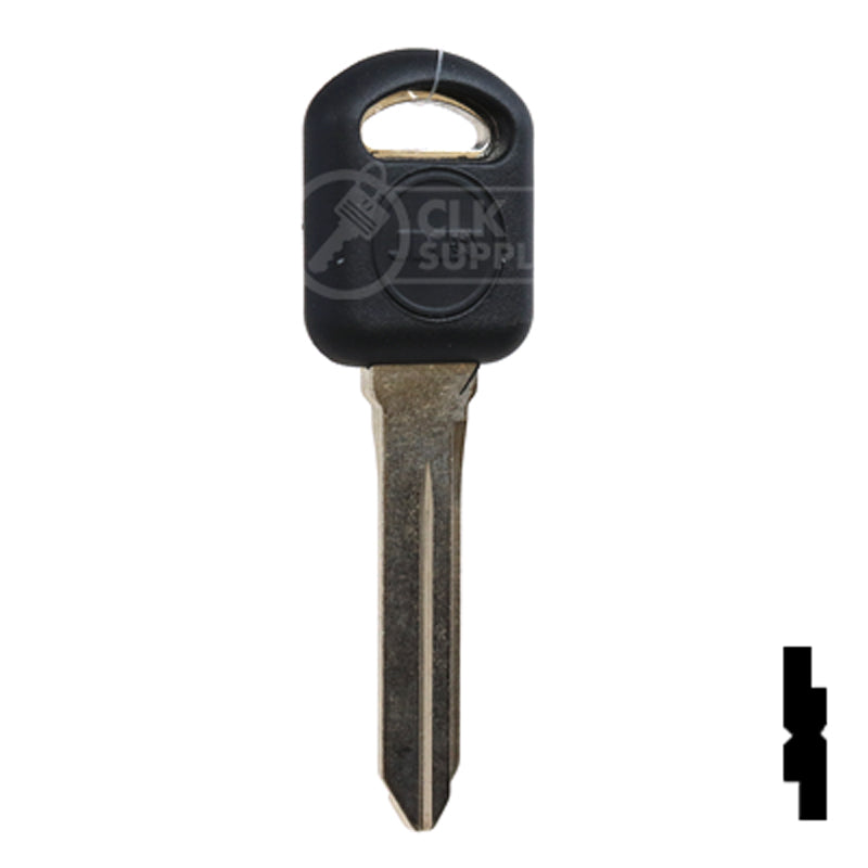 Cloneable 13 Chip Transponder Key | GM | B103PT, 690556 Automotive Key JMA USA