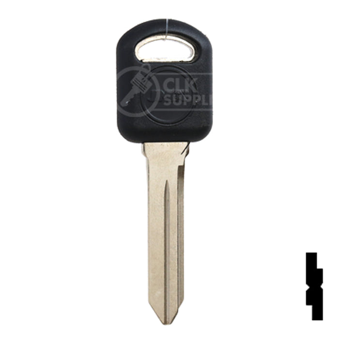 Cloneable 13 Chip Transponder Key | GM | B103PT, 690556 Automotive Key JMA USA