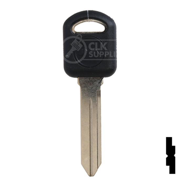 Cloneable 13 Chip Transponder Key | GM | B103PT, 690556 Automotive Key JMA USA