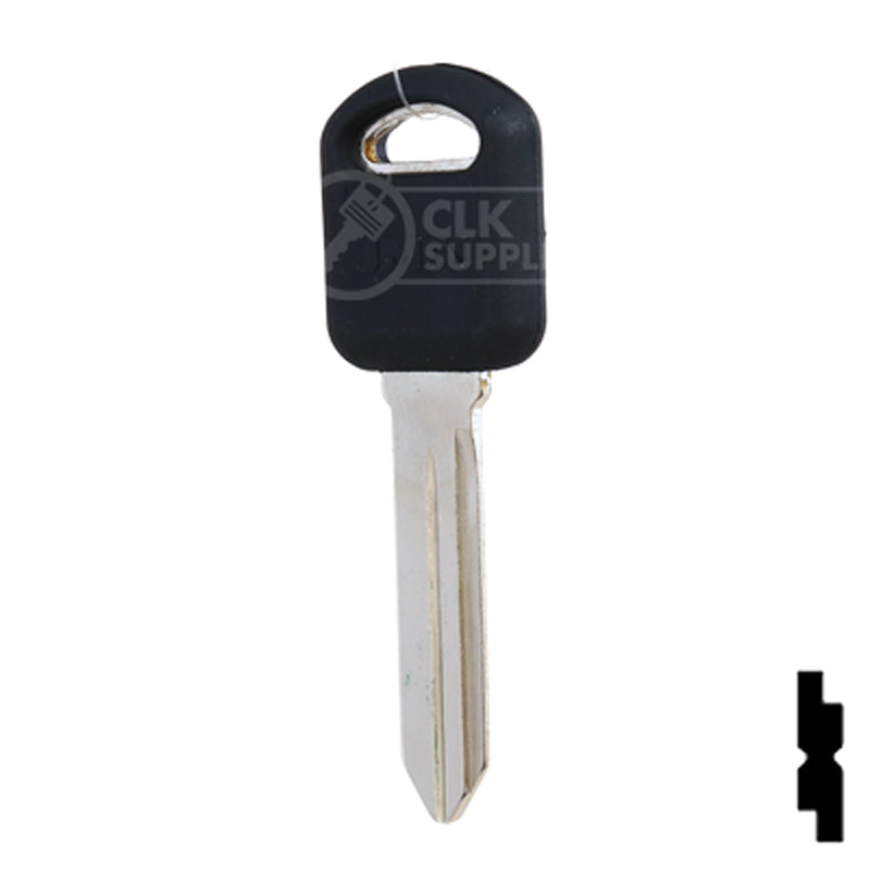 Cloneable 5 Chip Transponder Key | GM | B97PT, 690552 Automotive Key JMA USA