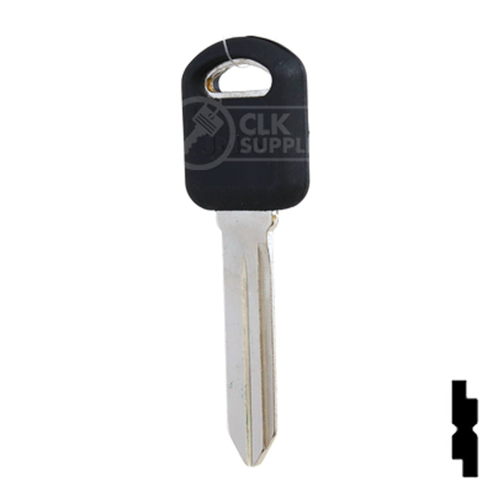 Cloneable 5 Chip Transponder Key | GM | B97PT, 690552 Automotive Key JMA USA