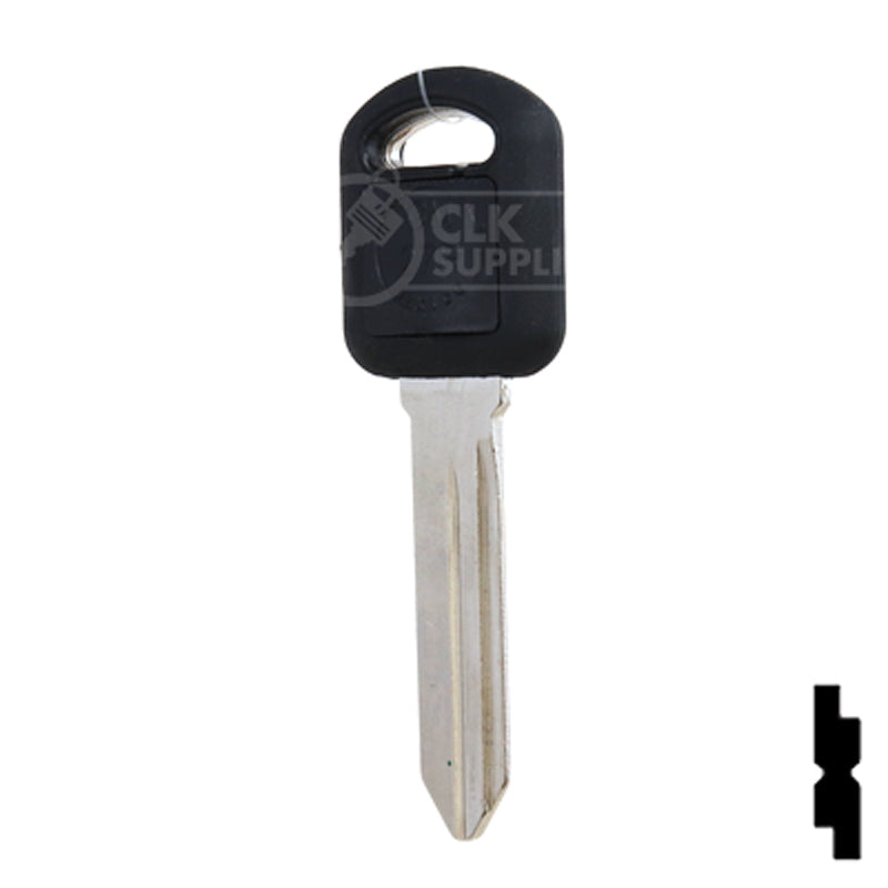 Cloneable 5 Chip Transponder Key | GM | B97PT, 690552 Automotive Key JMA USA