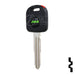 Cloneable Key | Subaru, Suzuki | TPX1SUZU-10.P1 Automotive Key JMA USA