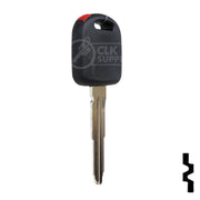 Cloneable Key | Subaru, Suzuki | TPX1SUZU-10.P1 Automotive Key JMA USA