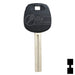 Cloneable Transponder Key | Toyota | TOYO-18.P Automotive Key JMA USA