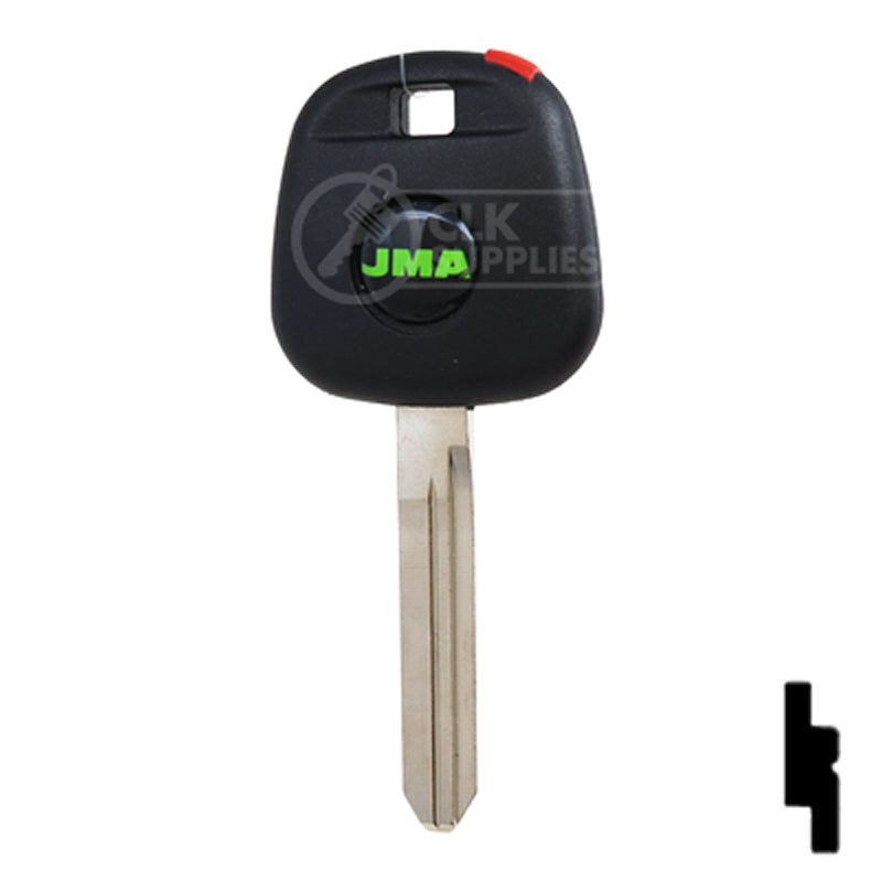 Cloneable Transponder Key | Toyota | TPX1TOYO-19.P Automotive Key JMA USA