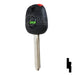 Cloneable Transponder Key | Toyota | TPX1TOYO-19.P Automotive Key JMA USA