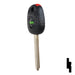 Cloneable Transponder Key | Toyota | TPX1TOYO-19.P Automotive Key JMA USA