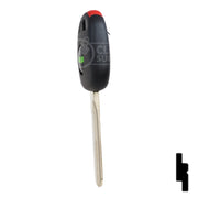Cloneable Transponder Key | Toyota | TPX1TOYO-19.P Automotive Key JMA USA