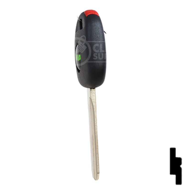 Cloneable Transponder Key | Toyota | TPX1TOYO-19.P Automotive Key JMA USA