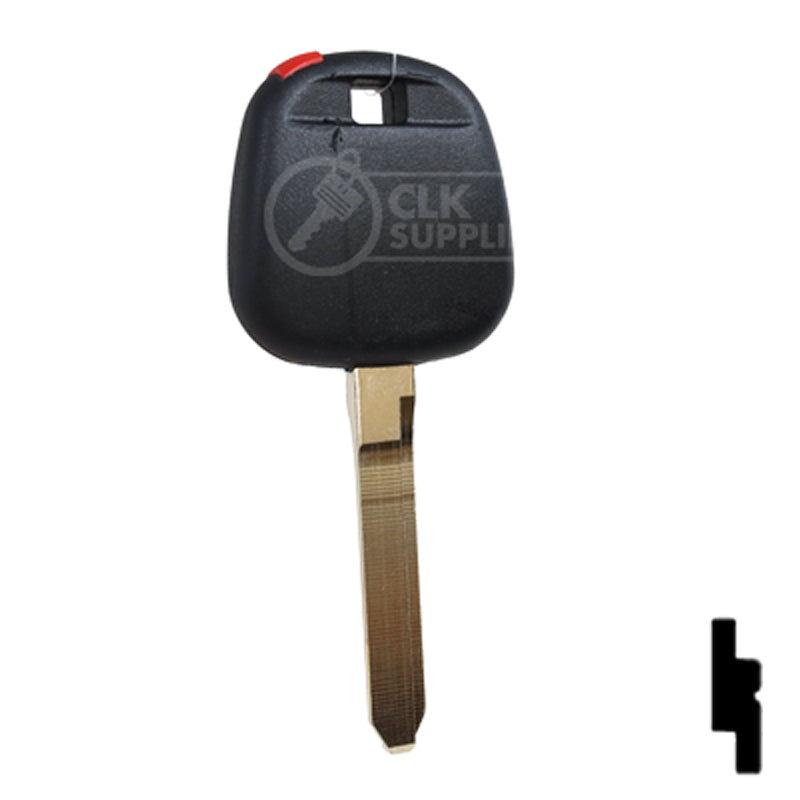 Cloneable Transponder Key | Toyota | TPX1TOYO-19.P Automotive Key JMA USA