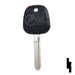Cloneable Transponder Key | Toyota | TPX1TOYO-19.P Automotive Key JMA USA