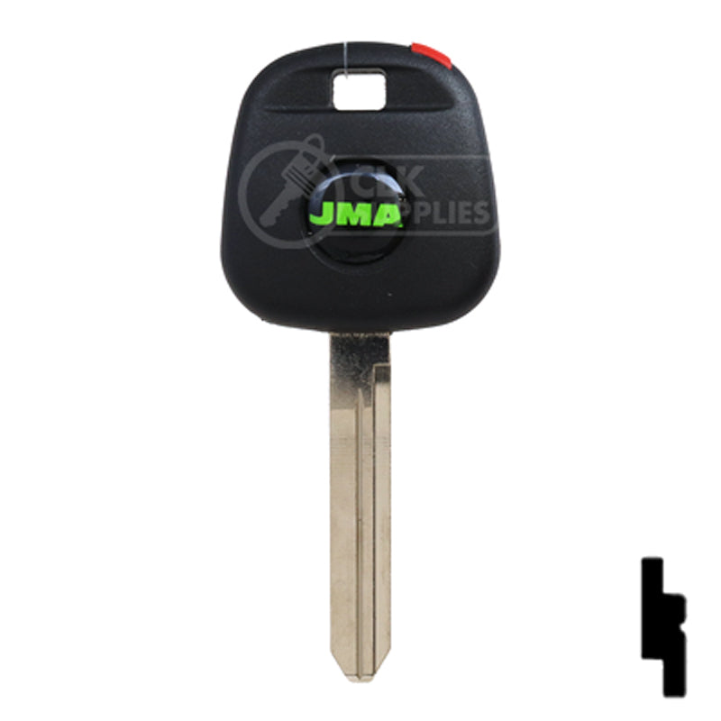 Cloneable Transponder Key | Toyota | TPX1TOYO-19.P Automotive Key JMA USA