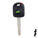 Cloneale Key | Subaru, Suzuki | TPX1SUZU-8.P1 Automotive Key JMA USA