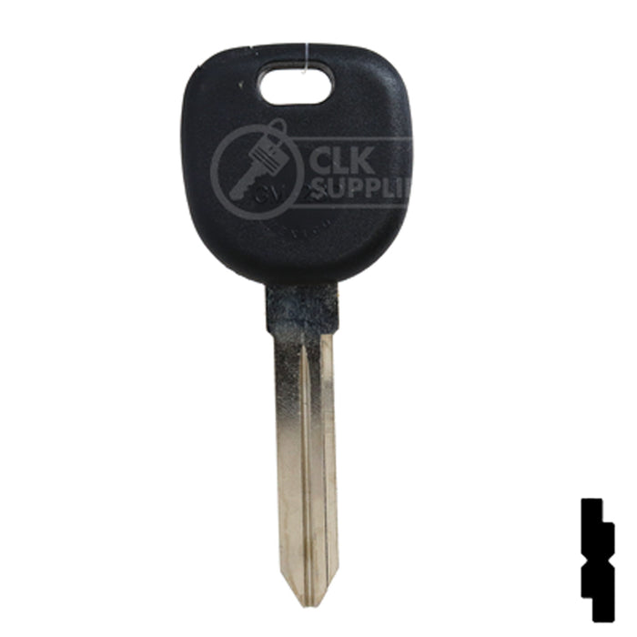 Express Van Type-2 Cloneable Key | Chevrolet | TPX3GM-28.P Automotive Key JMA USA