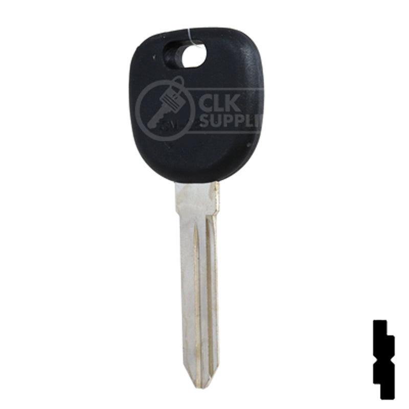 Express Van Type-2 Cloneable Key | Chevrolet | TPX3GM-28.P Automotive Key JMA USA