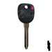 Express Van Type-2 Cloneable Key | Chevrolet | TPX3GM-28.P Automotive Key JMA USA