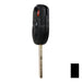 Ford 3 Button Remote Head Key 3B6HS – By Ilco Automotive Key Ilco