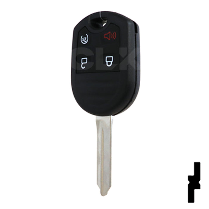 Ford 4 Button Remote Head Key (4B2) - By Ilco Automotive Key Ilco