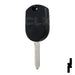 Ford 4 Button Remote Head Key (4B2) - By Ilco Automotive Key Ilco