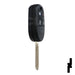 Ford 4 Button Remote Head Key (4B2) - By Ilco Automotive Key Ilco