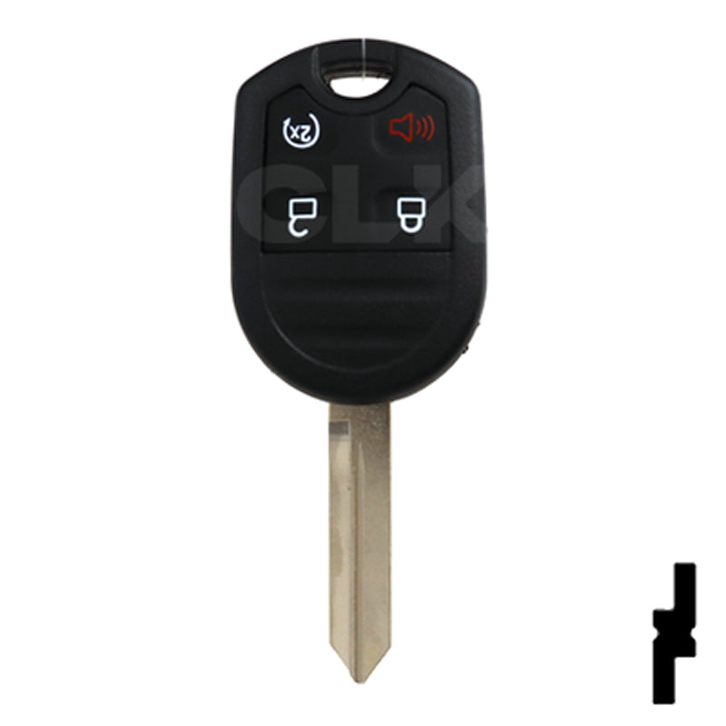 Ford 4 Button Remote Head Key (4B2) - By Ilco Automotive Key Ilco