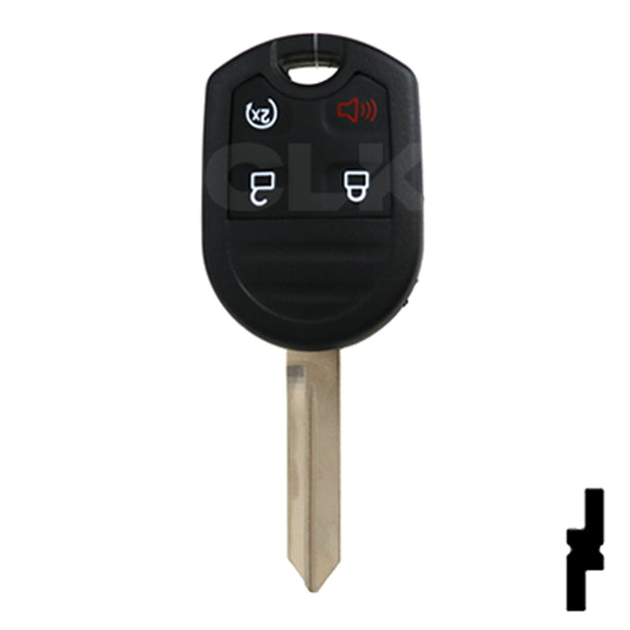 Ford 4 Button Remote Head Key (4B2) - By Ilco Automotive Key Ilco