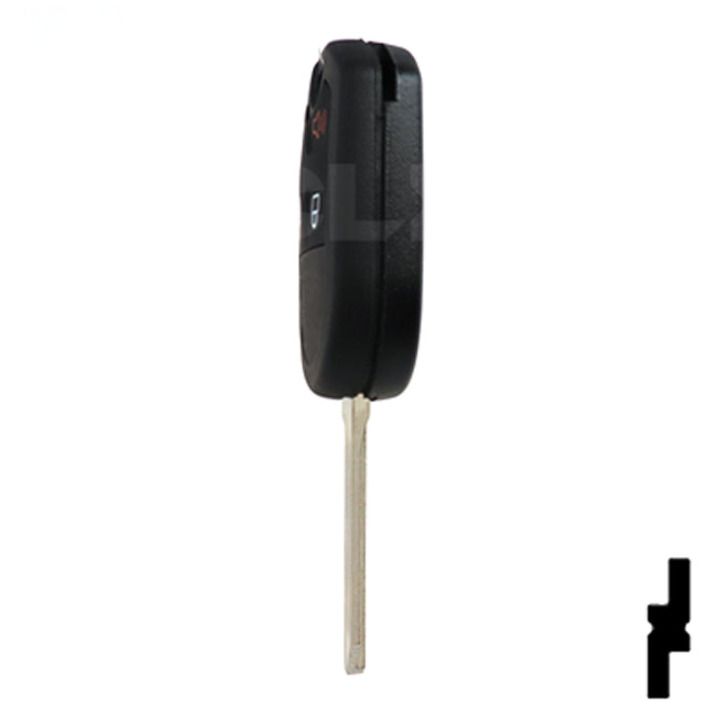 Ford 4 Button Remote Head Key (4B3) - By Ilco Automotive Key Ilco
