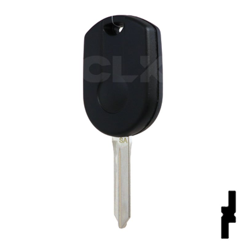 Ford 4 Button Remote Head Key (4B3) - By Ilco Automotive Key Ilco