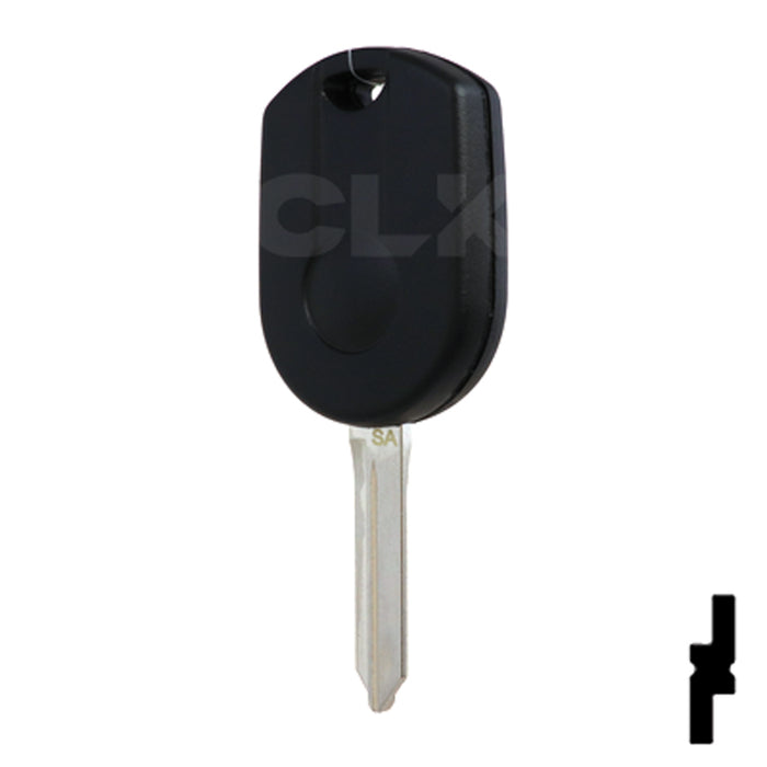 Ford 4 Button Remote Head Key (4B3) - By Ilco Automotive Key Ilco