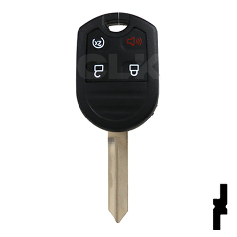 Ford 4 Button Remote Head Key (4B3) - By Ilco Automotive Key Ilco