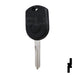 Ford 4 Button Remote Head Key (4B4) - By Ilco Automotive Key Ilco