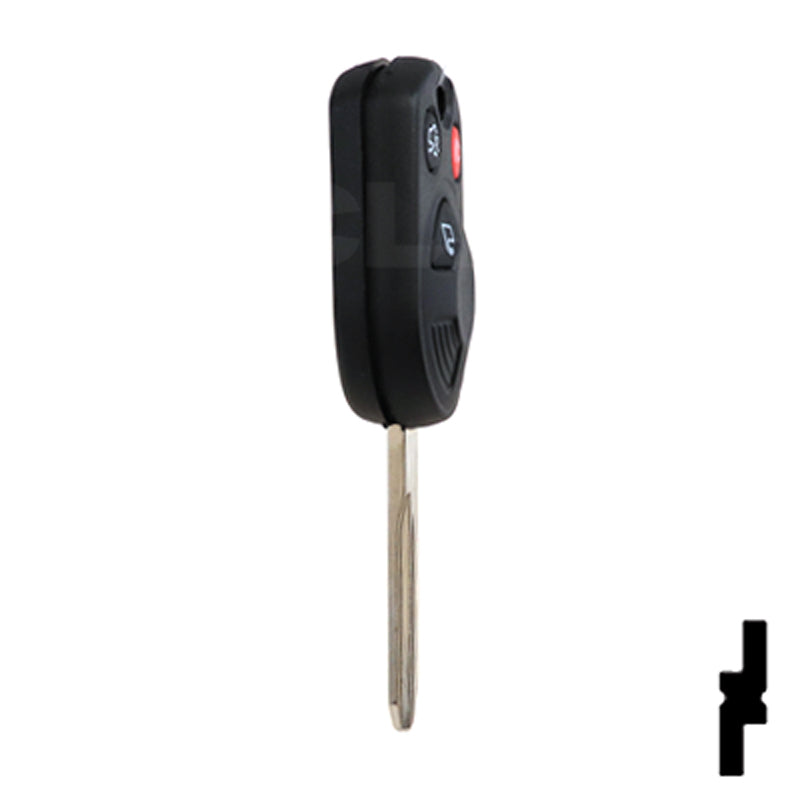 Ford 4 Button Remote Head Key (4B4) - By Ilco Automotive Key Ilco