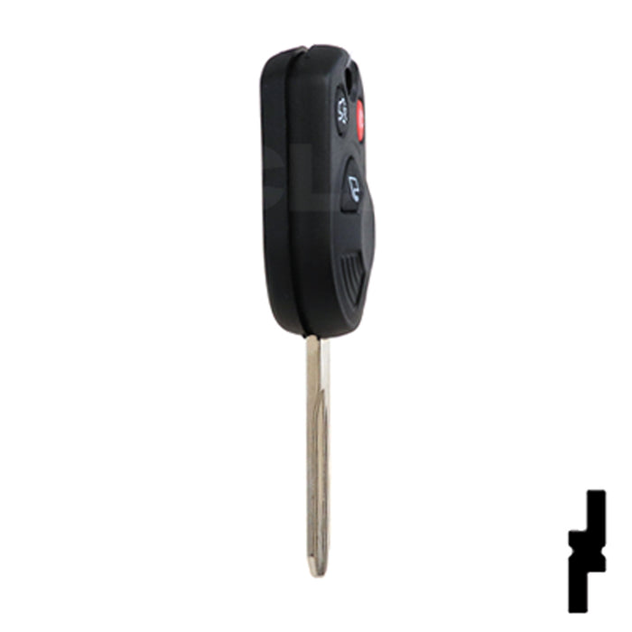 Ford 4 Button Remote Head Key (4B4) - By Ilco Automotive Key Ilco