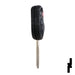 Ford 4 Button Remote Head Key (4B4) - By Ilco Automotive Key Ilco